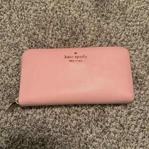 Kate Spade Spencer Saffiano Leather Zip Around Wallet